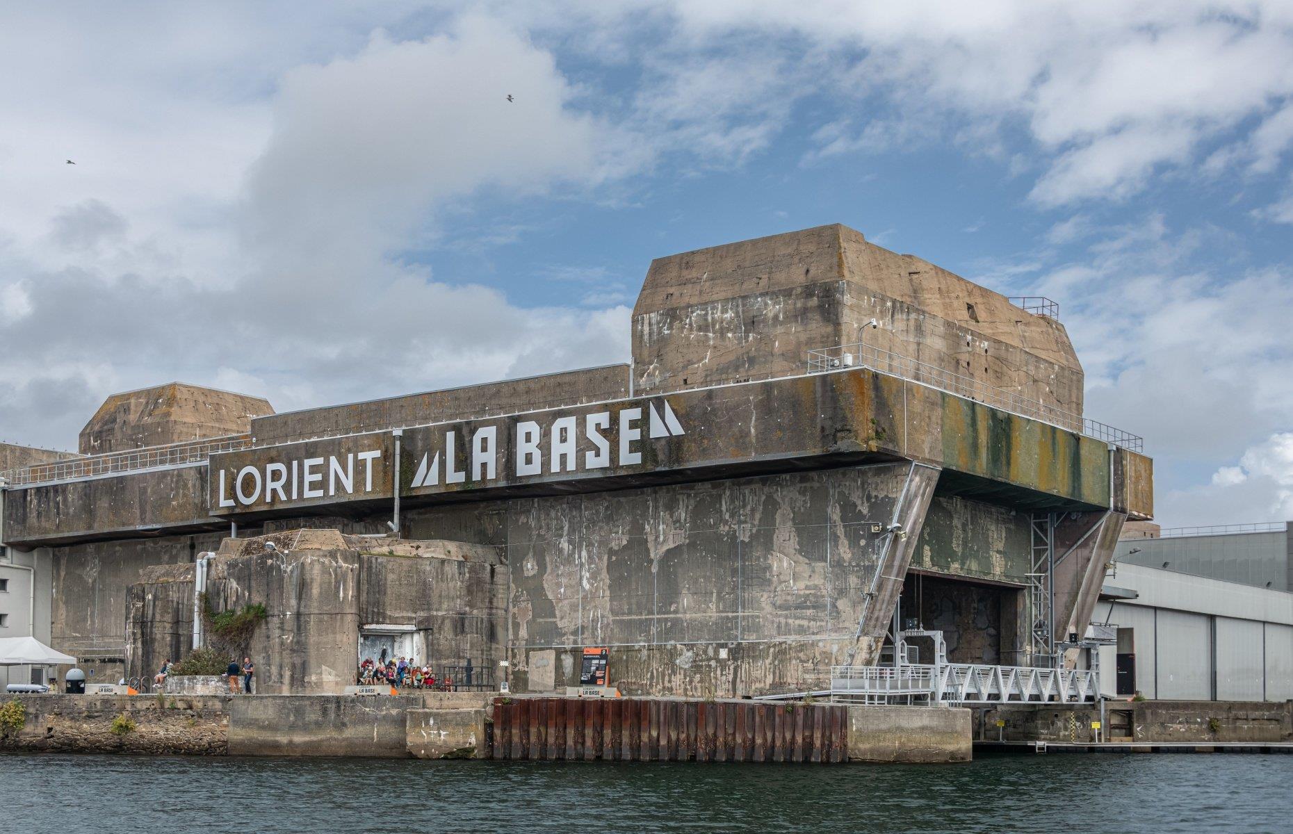 Base de submarinos, Lorient, Francia